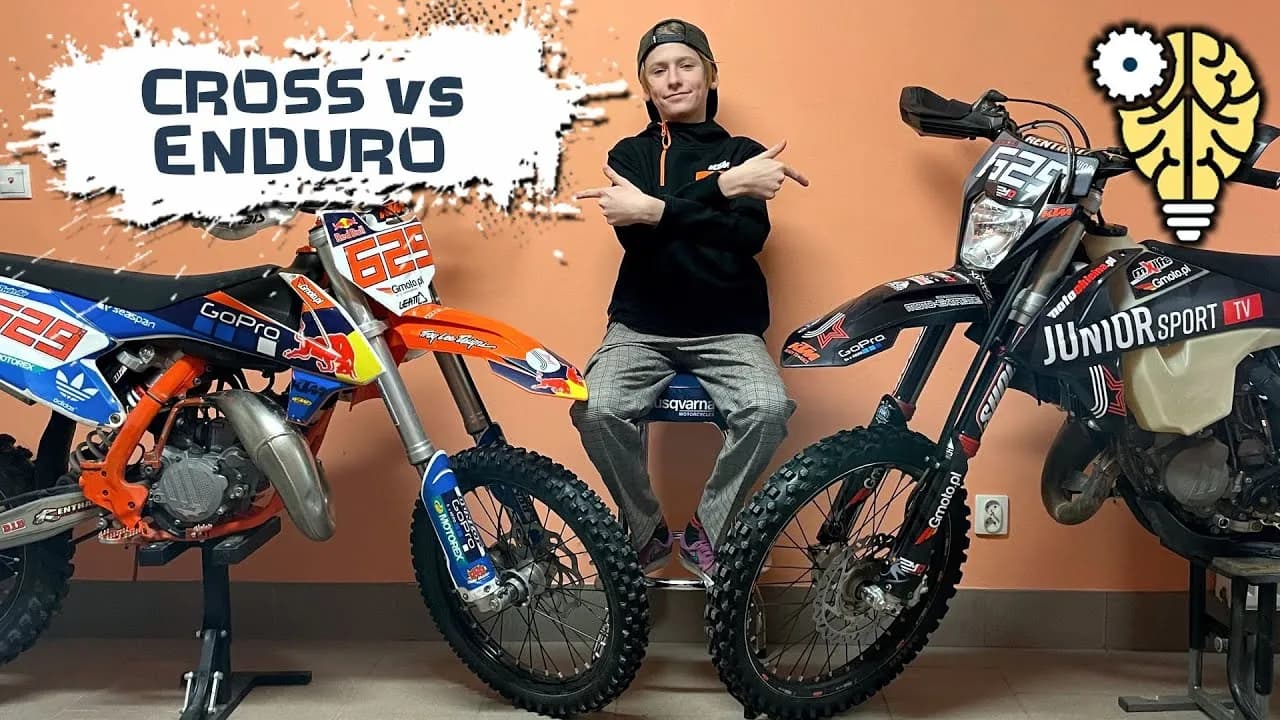 Cross czy enduro do lasu - który motocykl lepiej sprawdzi się w terenie?